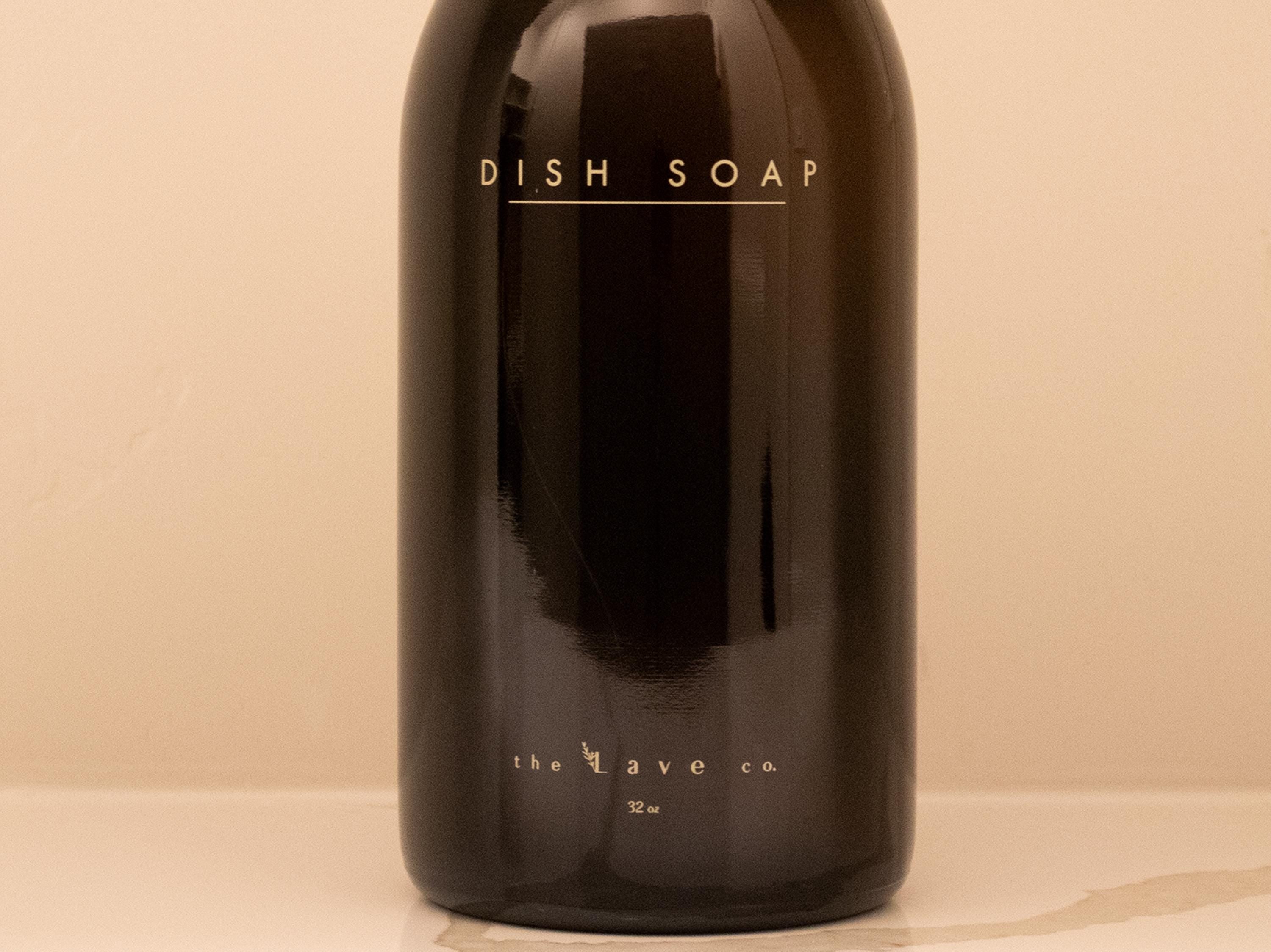 32 oz Dish Soap · Matte Black