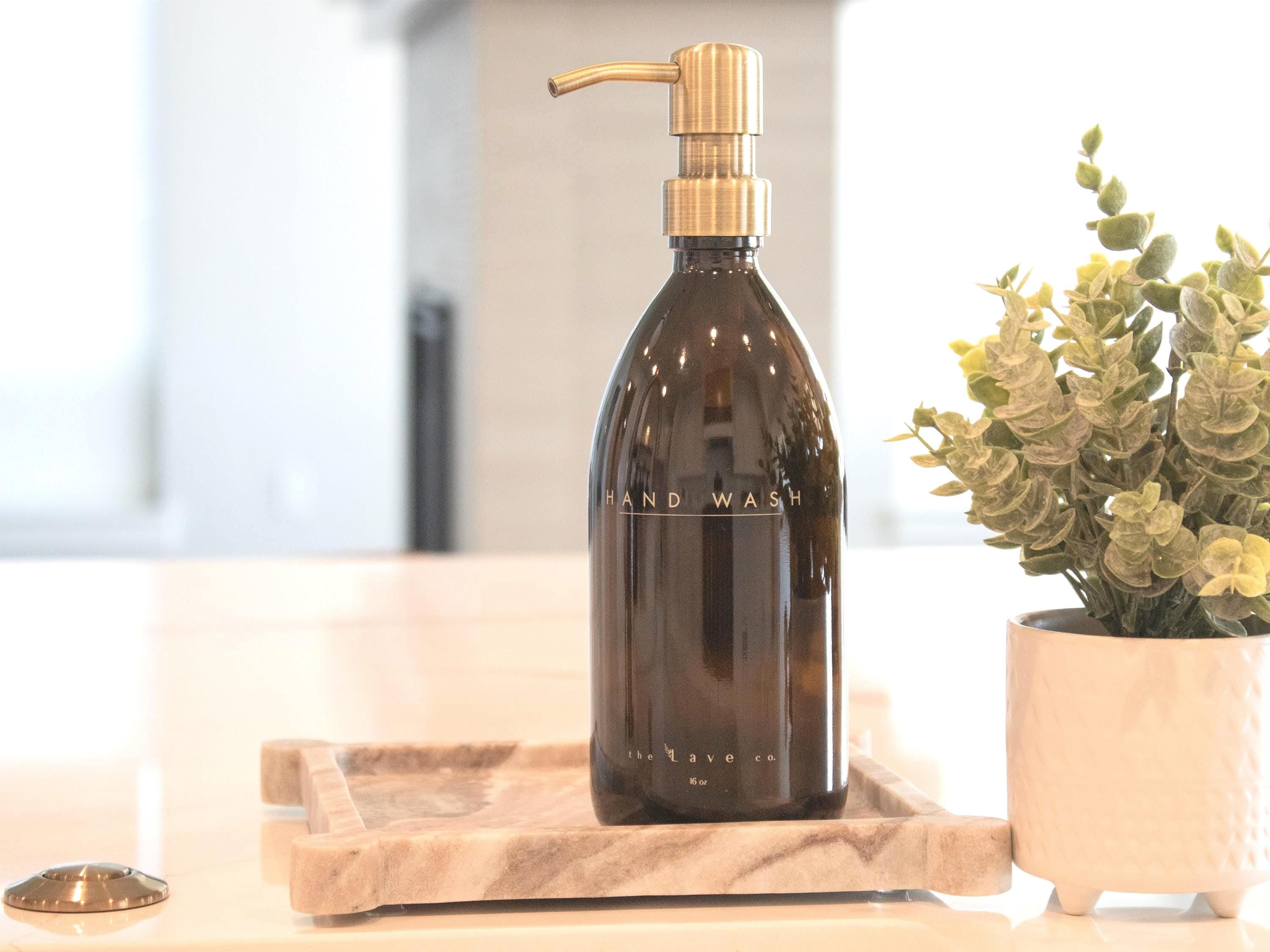 16 oz Hand Wash · Antique Brass