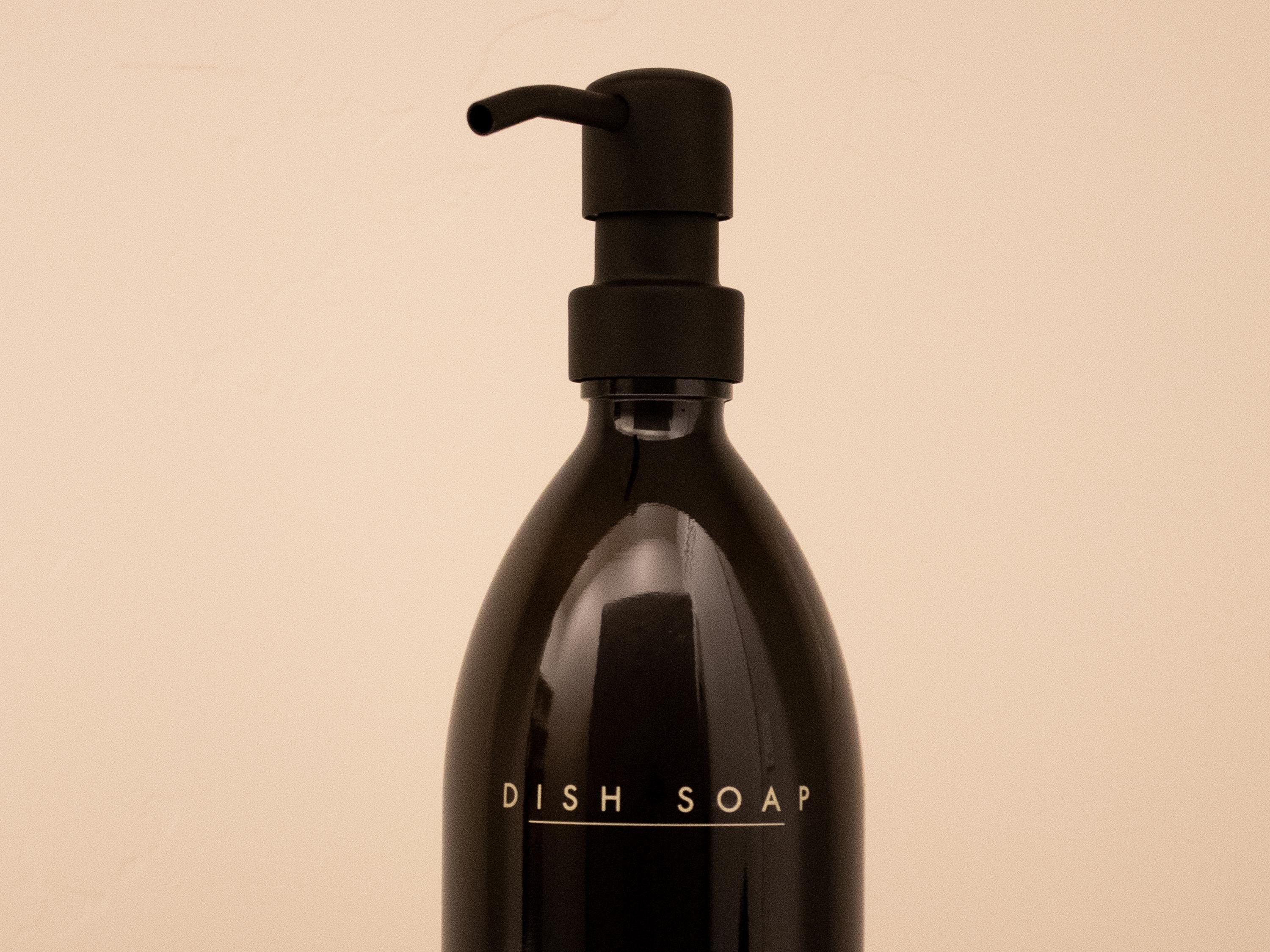 16 oz Dish Soap · Matte Black