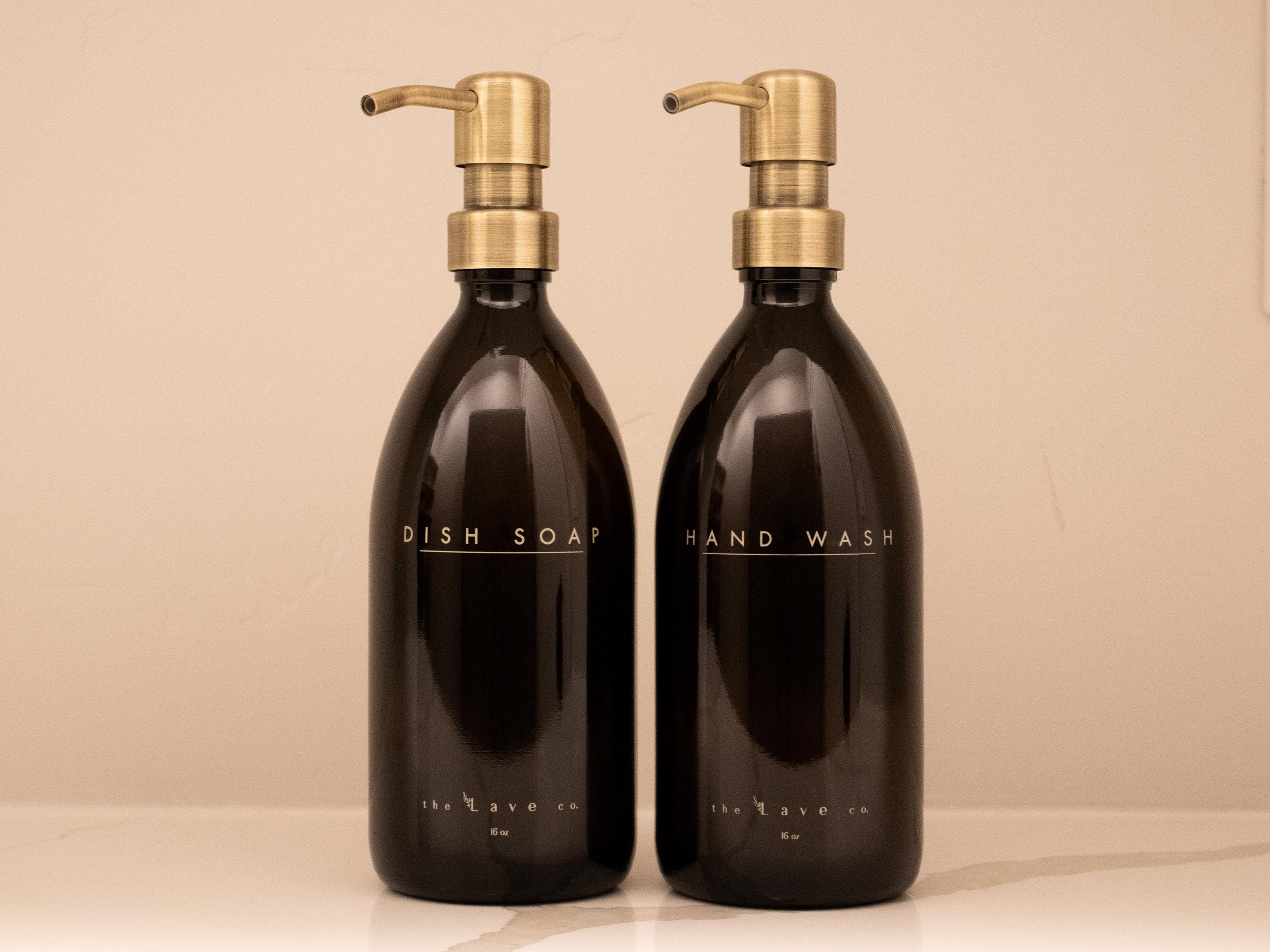 16 oz Set · Antique Brass
