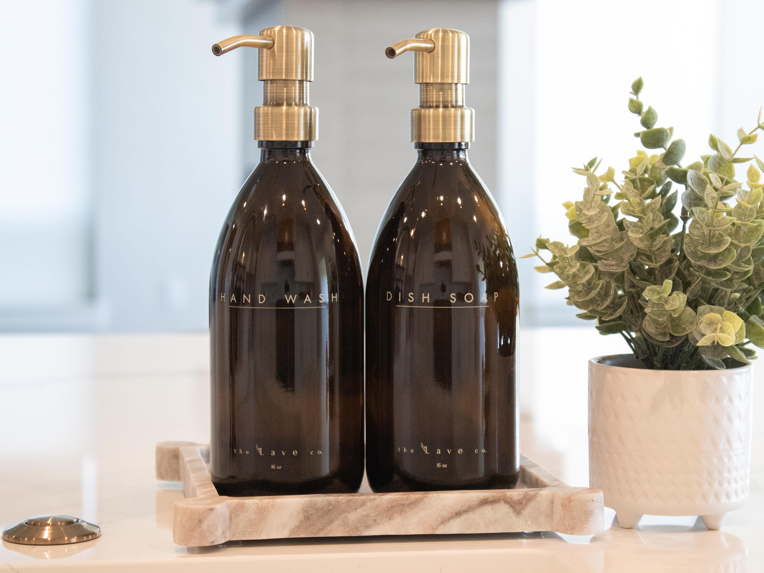 16 oz Set · Antique Brass