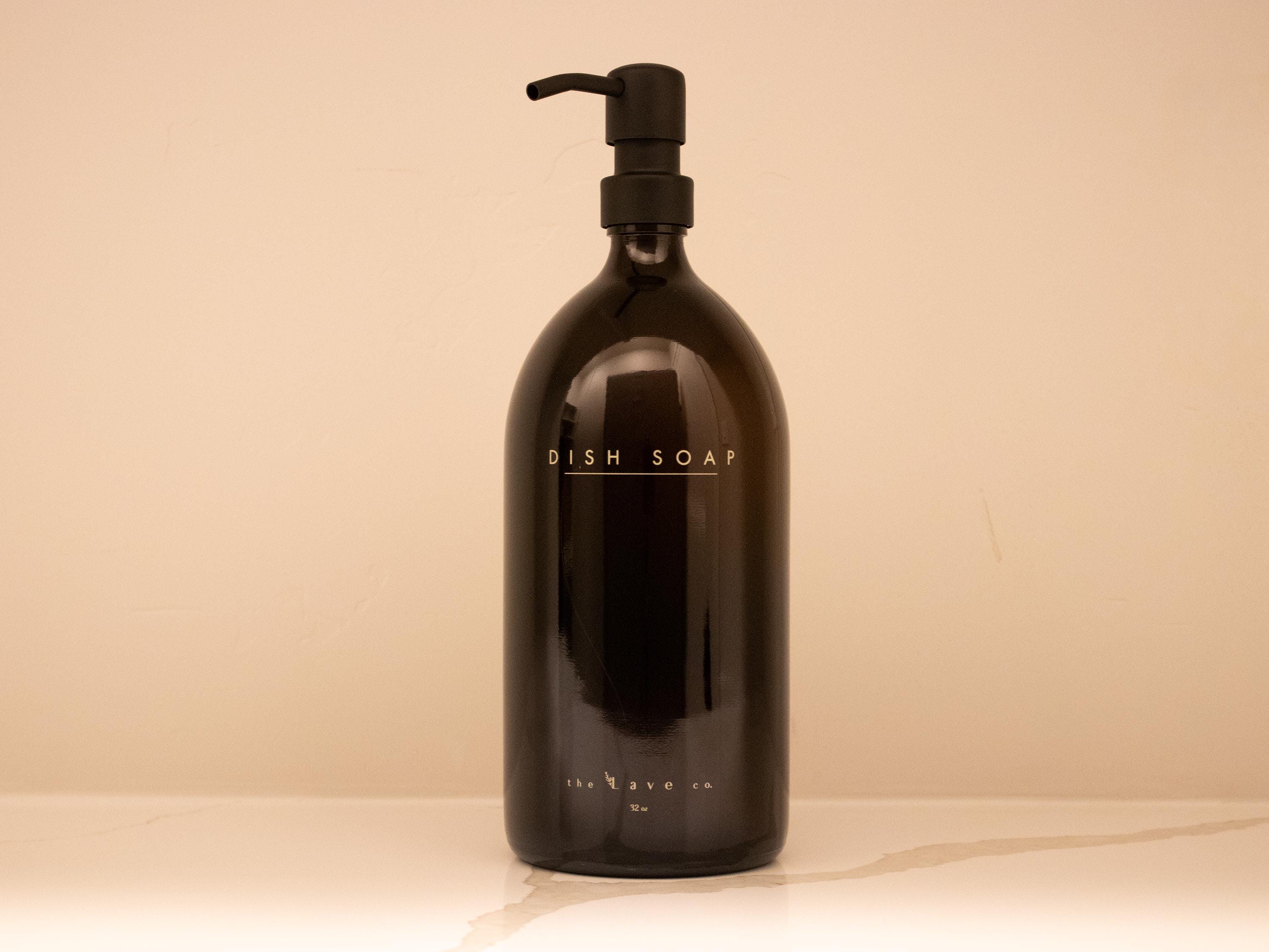 32 oz Dish Soap · Matte Black
